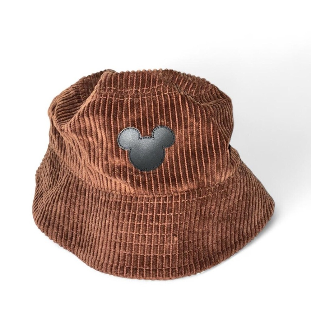 Brown Corduroy Disney Bucket Hat